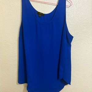 J. Crew Women's Vibrant Blue Tank Top